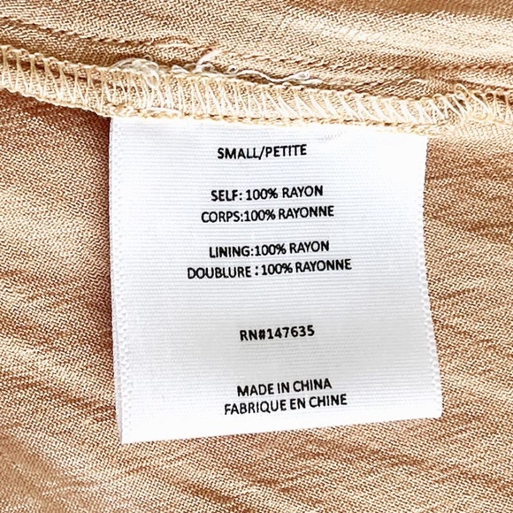 ROMEO+JULIET COUTURE Cutaway Swing Peach Dress - Picture 11 of 14